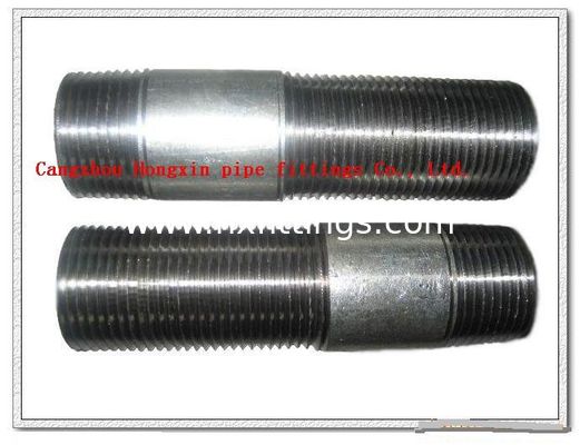 چین نیپل های لوله فولادی گالوانیزه با رزوه بلند تامین کننده