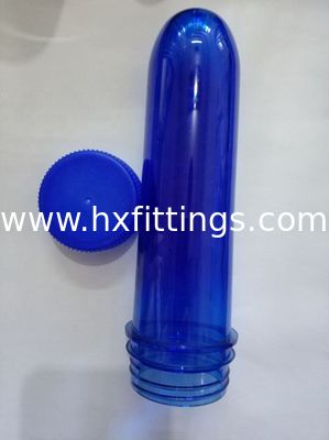 PET virgin resin with 28mm neck plastic preform customized color and weight used for various volume plastic bottles