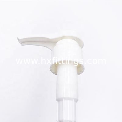 Plastic lotion dispenser pump with 24/410 closure
