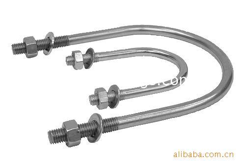 بست لوله گالوانیزه 1/2-8 . بست لوله U شکل. تامین کننده