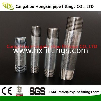 NPT Thread steel pipe fittings full male connection pipe nipple carbon steel